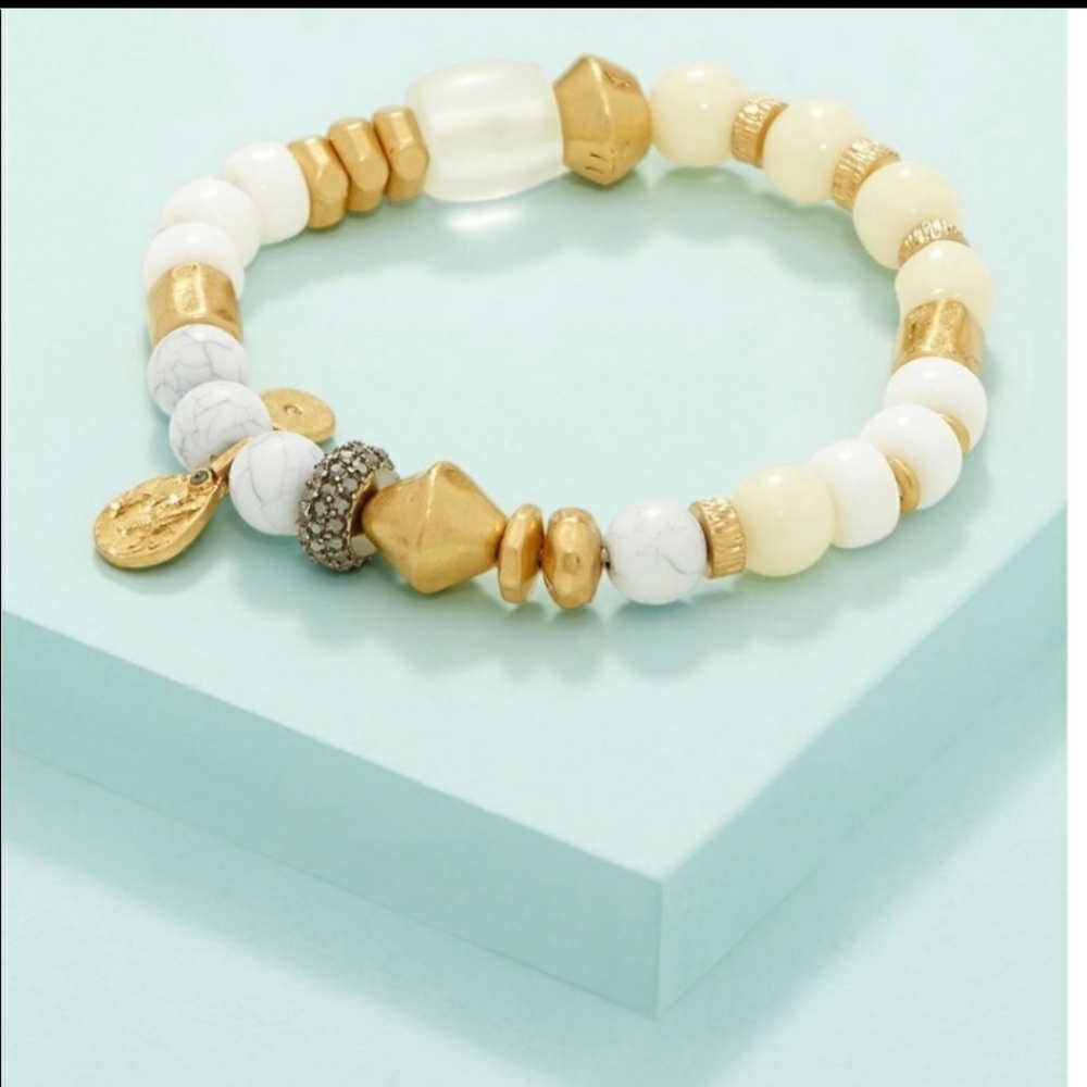 Stella & Dot Anda Strength Intention Bracelet